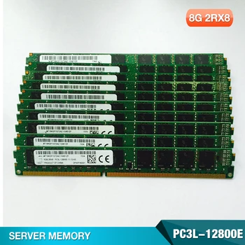 1ШТ 8G 2RX8 PC3L-12800E Для Серверной памяти Micron Pure ECC VLP UDIMM Half-U Slim Bar
