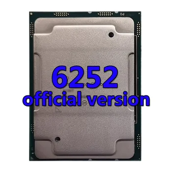 Xeon Gold 6252 официальная версия процессора 35,75 МБ 2,1 ГГЦ 24 ядра/48 потоков 150 Вт Процессор LGA3647 ДЛЯ Серверной Материнской платы C621