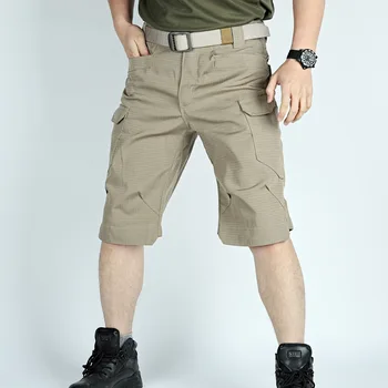 Тактические брюки Consul ix7, тактические шорты, мужские водонепроницаемые брюки-карго, брюки с несколькими карманами, камуфляжные брюки, уличные шорты, свободные