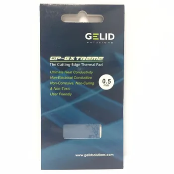GELID GP-EXTREME 80X40 0,5 мм Радиатор ПК CPU GPU Охлаждение Северного и Южного мостов Видеокарты Теплопроводность термопластичной панели W/MK12