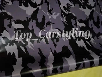 Темно-серый виниловый камуфляж виниловое покрытие обертывания пленка для обертывания автомобиля наклейка фольга украшение кузова автомобиля