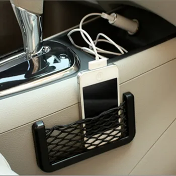 Автомобильная сумка для телефона с сетчатыми наклейками для Honda Pilot Insight HR-V CR-V Odyssey Jazz Fit Sports Ridgeline