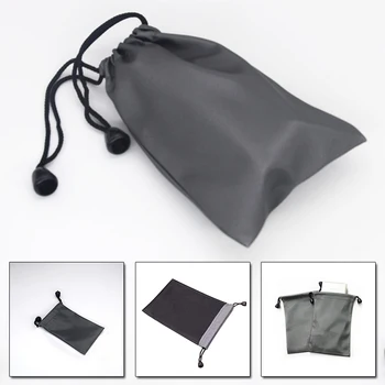Универсальный блок питания 7x11 см, чехол для телефона, сумка для хранения телефона, сумка для телефона, Маленькая водонепроницаемая тканевая сумка на шнурке, портативная