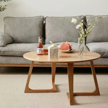 Дизайнерские деревянные журнальные столики, Вспомогательная сторона, прикроватный столик для фруктов, Дизайн садового столика, мебель для дома в салоне 11