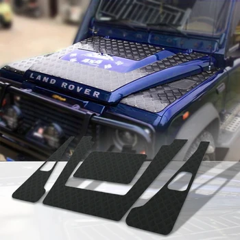 автозапчасти для внедорожников крышка капота из алюминиевого сплава вентиляционные отверстия капота подходят для Land Rover Defender автомобильные аксессуары