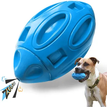 Прочные игрушки для собак с мячом, Упругий резиновый твердый мяч, устойчивый к собачьему жеванию, игрушка для метания на открытом воздухе и тренировки восстановления для собаки