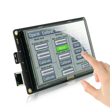 8-дюймовая встроенная панель HMI 800 * 600 с последовательным интерфейсом, ЖК-сенсорный монитор с гарантией 3 года