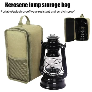 Сумка для хранения походной лампы 5Л, сумка для хранения уличного фонаря, водонепроницаемые Износостойкие уличные инструменты для пеших прогулок, рыбалки и путешествий