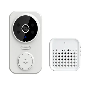 Популярная беспроводная камера дверного звонка M8 с разрешением 1080 HD, Информирующий звонок, WiFi Видео Умный домофон, дверной звонок