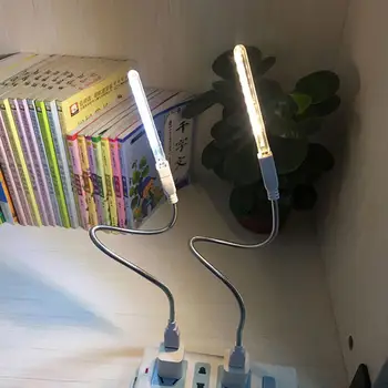 Мини Портативный USB Led Usb Light 8 СВЕТОДИОДОВ Книжный Светильник Для Чтения Ночник Для ПК Ноутбук Мобильное Питание Для Кемпинга Яркая Лампа Для Чтения