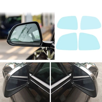 2 шт, автомобильное зеркало заднего вида, противотуманная пленка, водонепроницаемая для нанопокрытия для модели 3/