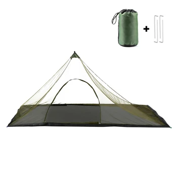 Походная палатка с сумкой для переноски, водонепроницаемая сетчатая палатка на открытом воздухе для пеших прогулок, кемпинга, рыбалки