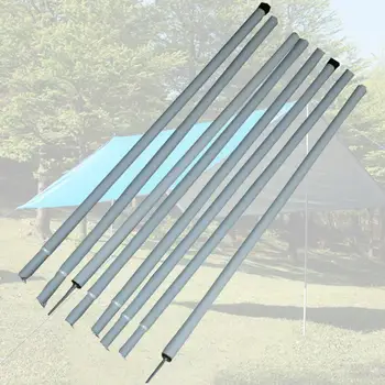 8 Секций железного тента, стрелы, стержни для палатки, шесты для навеса, держатель брезента, кронштейн для кемпинга на открытом воздухе