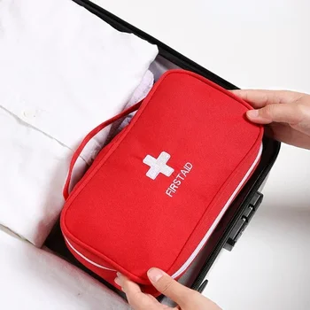 Портативная сумка скорой медицинской помощи, Ящик для хранения первой помощи для домашних хозяйств, Походное снаряжение, Аптечка, Набор для выживания