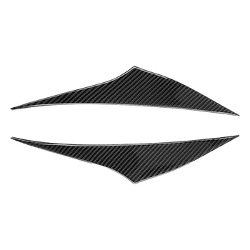 Карбоновая Фара Брови Веки Накладка Наклейка На Заголовок Фары Декоративная Наклейка Для Mazda3 Axela 2016-2017