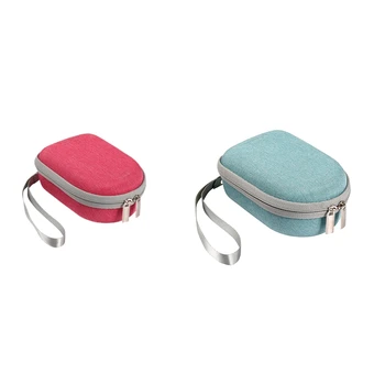 2X Чехол для переноски Дорожная сумка для хранения EVA Водонепроницаемый протектор Портативный жесткий чехол для JBL GO 3 Розовый и синий