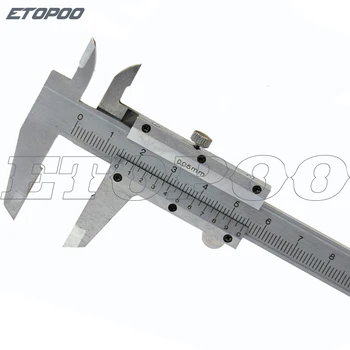 100 мм 4-дюймовый штангенциркуль 0-100 мм карманный штангенциркуль микрометр Измерительный инструмент Линейка для самостоятельной работы