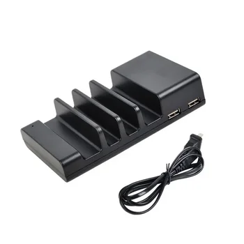 Многопортовый USB-держатель зарядного устройства для телефона Быстрая зарядка, 4 порта, док-станция, Подставка-концентратор для телефона / столов / часов/ Зарядного устройства Power Bank
