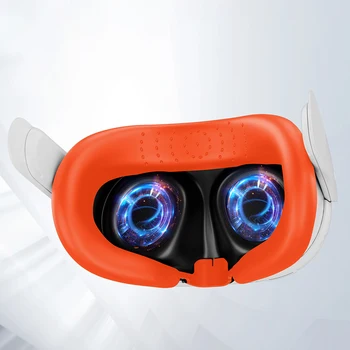 Силиконовая VR-Маска Для Лица, Непромокаемая Маска, Подушка Для Лица, Моющаяся Накладка Для Лица, Сменная Пылезащитная Накладка для Аксессуаров Meta Quest 3