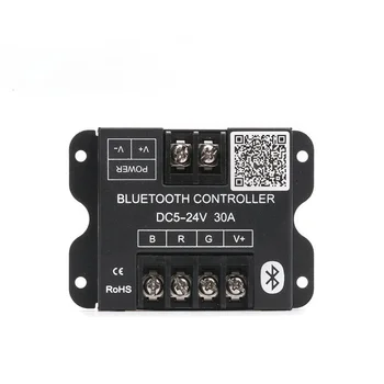 Мобильный Телефон Android Ios App Bluetooth RGB Controller 30A 12V для Светодиодной Ленты, Беспроводного Изменения Цвета RGB Smart Controller