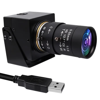 ELP 16MP USB Камера 4656x3496 IMX298 Сенсор Зум С Переменным Фокусным Расстоянием CS Объектив Raspberry Pi Веб ПК Камера для 3D принтера Сканирование штрих-кода QR
