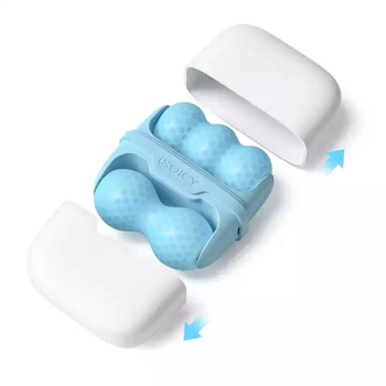 Новый модный ледяной ролик Soicy S30 для охлаждения кожи, W и V-образный ролик для формирования льда, Сужающий поры, подтягивающий кожу, Массажер