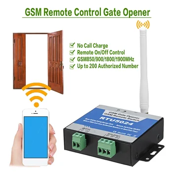 Безопасность RTU5024 GSM Открывалка для ворот Переключатель доступа к двери Реле бесплатного вызова Беспроводной пульт дистанционного управления для домашнего украшения спальни