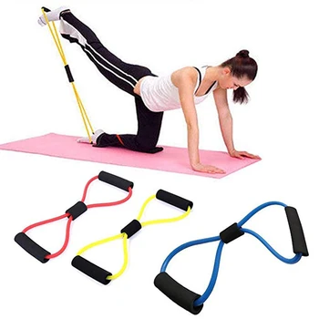 Эспандеры для йоги, эластичная лента, съемник для спортивных упражнений, 8-образный грудной эспандер для бодибилдинга, оборудование для домашнего тренажерного зала, фитнес-оборудование