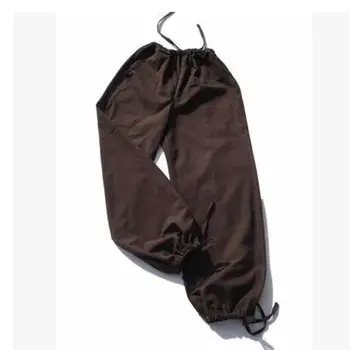 черные/синие/кофейные/серые высококачественные мужские брюки из чистого хлопка тайцзи, брюки кунг-фу, мужские шаровары для тренировок по боевым искусствам