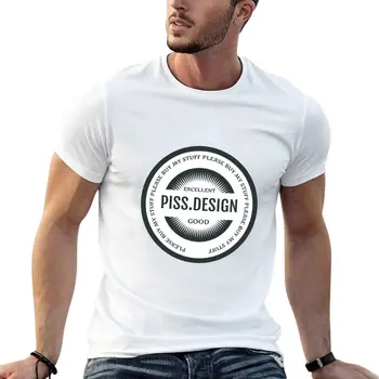 Моча.Дизайнерская футболка с круглым логотипом, рубашка с животным принтом для мальчиков, быстросохнущие футболки, мужские футболки