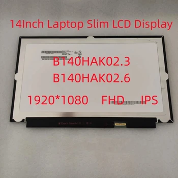 B140HAK02.3 B140HAK02.6 Для Lenovo ThinkPad X1 Carbon 6th 7th Gen EDP 40Pin IPS FHD Дисплей Панель 14-Дюймовый ЖК-Сенсорный Экран Ноутбука