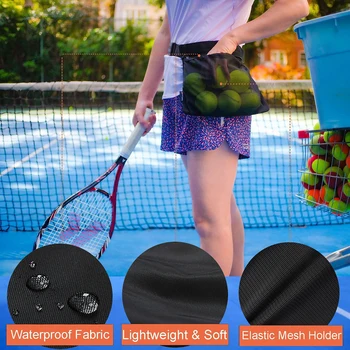 Сумка для переноски мячей большой емкости на молнии, сумка для хранения мячей, непромокаемое многофункциональное оборудование для тенниса, настольного тенниса, бейсбола
