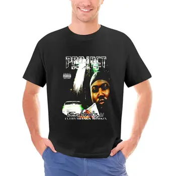 Футболка Project Pat, активная футболка Project Pat Three si mafia, футболка Project Pat rapper в стиле хип-хоп для фанатов
