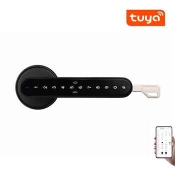 Приложение Tuya для дистанционного управления телефоном смарт-пароль RFID-карта с одной защелкой