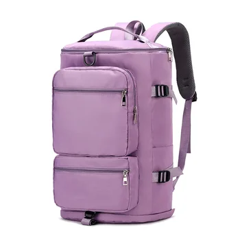 Женский дорожный рюкзак большой емкости, женский спортивный рюкзак для йоги на выходные, сумки на молнии, многофункциональная сумка через плечо, пара