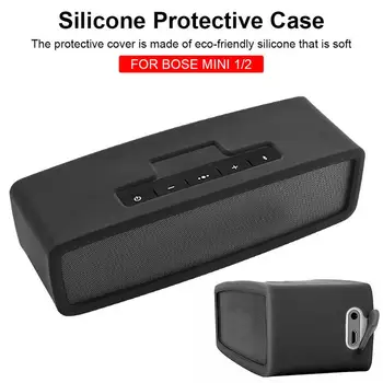 Силиконовый чехол Blue Tooth Speaker Audio Противоударный Защитный Чехол от падения Подходит Для динамика Bose Mini 1/2