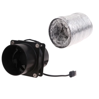 Портативный дымопоглотитель для припоя с вентилятором для вентиляции ванны 1/3 / 6 м и USB-портом питания