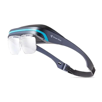 Новые смарт-очки Dream Glass 4K VR AR На заказ Смотрите фильмы и работающий 2D / 3D / 360 Захватывающий просмотр В наличии