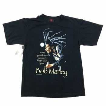 футболка vitalvintagegoods 2000 bob marley zion rootwear