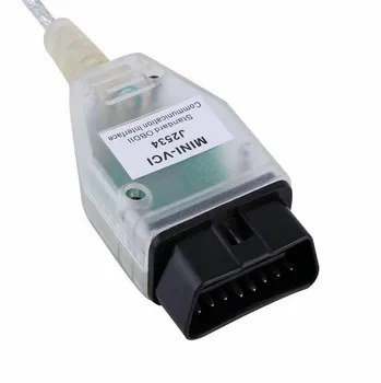 Новый 16-Контактный Мини-VCI V16.20.023 Для TOYOTA OBD2 Автомобильный Диагностический Кабель Mini VCI J2534 FTDI FT232RL TIS Techstream Auto Cables