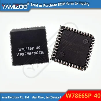 1 шт. микроконтроллер с микросхемой памяти W78E65P-40 W78E65P PLCC44 Новый оригинальный