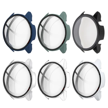 Защитное стекло для экрана с жестким краем, рамка для Xiaomi Mi Watch, Цветная спортивная версия, защитный бампер для смарт-часов