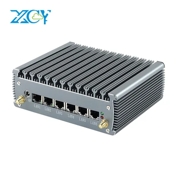 XCY Mini PC i5-1135G7 4 Ядра 8 потоков 6x Локальная сеть 2.5G Intel i225V NIC 4x USB RS232 HDMI Mini PCIE GPIO Windows 10 Linux / Ubuntu