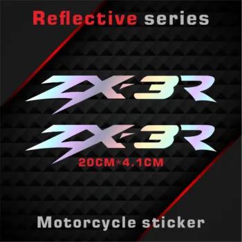 Новые мотоциклетные наклейки для тела Светоотражающие Водонепроницаемые наклейки с логотипом топливного бака Для Kawasaki zx3r