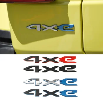 Автомобильный ABS 4XE Логотип Значок Эмблема Наклейки Наклейка Для Jeep Wrangler JL JK Renegade Grand Cherokee Compass 4XE Аксессуары Для Укладки