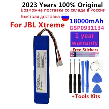 100% Оригинальный Новый 18000 мАч GSP0931134 37.0Втч Сменный Аккумулятор Для JBL Xtreme Xtreme 1 Xtreme1 Батареи Для Динамиков Bateria