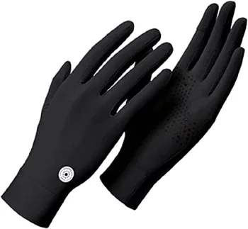 Женские Ультратонкие Летние Перчатки для вождения с сенсорным экраном UPF 50+ с защитой от ультрафиолета